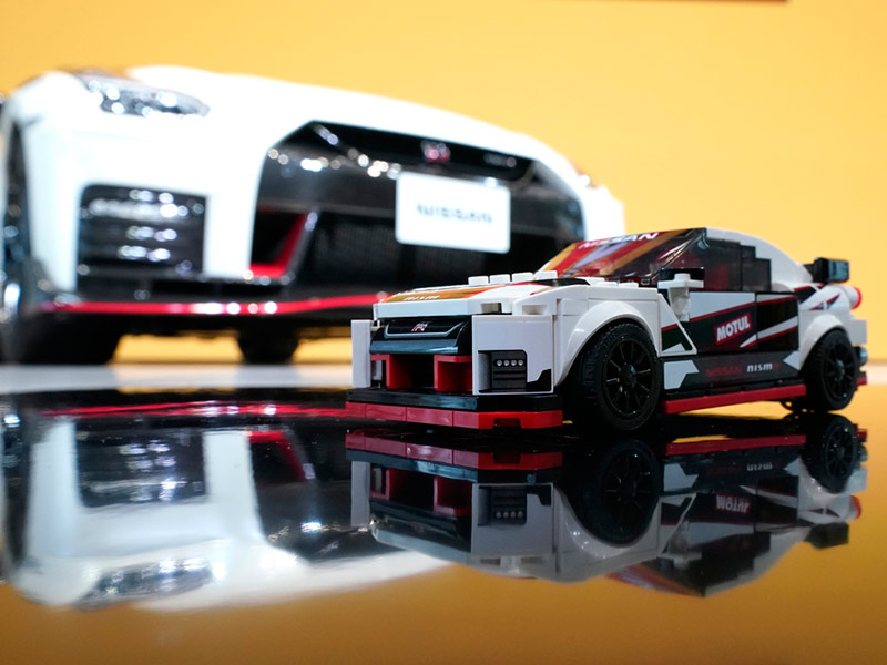 مجموعة ليغو تكشف عن نموذج ليغو رائع من سيارة نيسان "جي تي أر نيسمو"